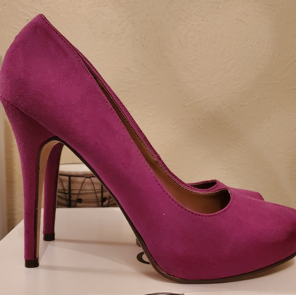 New - Shoes, Magenta Pumps, New